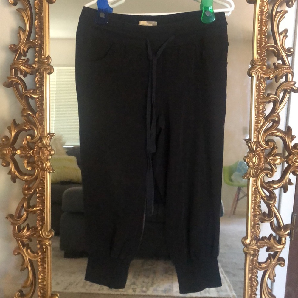 Elizabeth and James cropped drawstring pants
